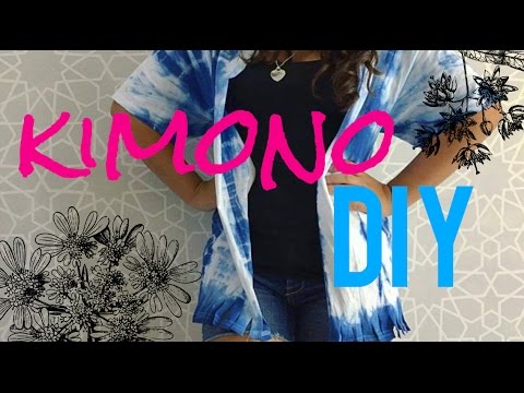 Cómo Teñir Ropa Con Técnica Shibori (y Hacer Un Kimono)