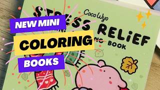 Have You Seen Coco Wyo s NEW Mini Coloring Books Coloring with Ohuhu Pastel Markers