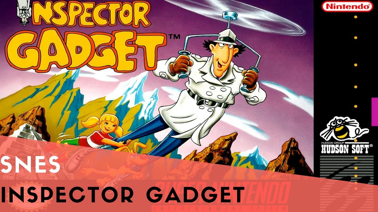 Snes Longplay 4 Inspector Gadget Youtube 