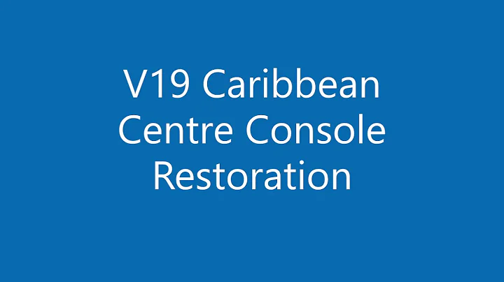 The Original V19 Bertram/Caribbea...  PT1
