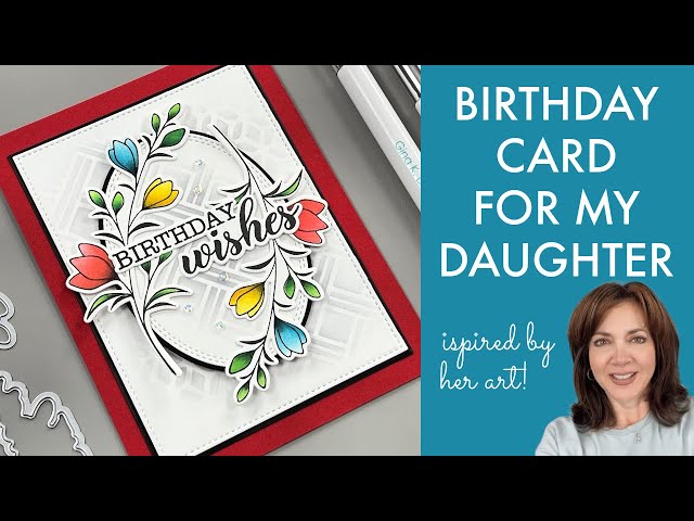 Daughter Happy Birthday Card Rush Design - View #5