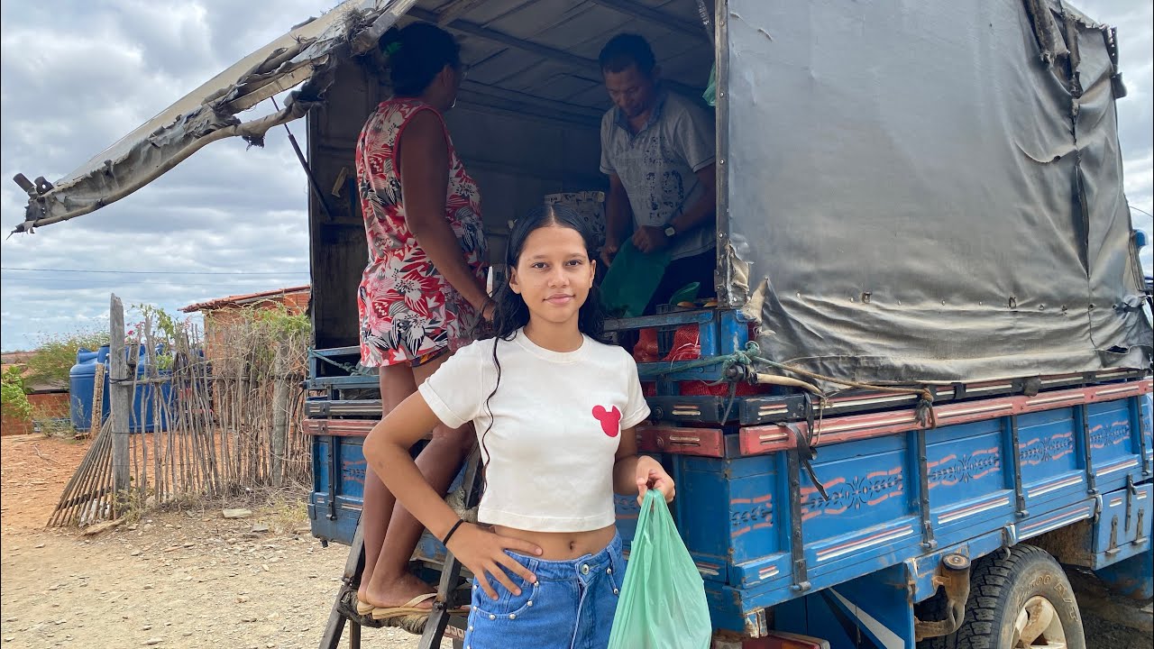 🥬Assim é comprar verduras no sertão com minha vó 