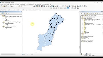 ArcGIS10.8 Spatial Interpolation Inverse Distance Weight (IDW)