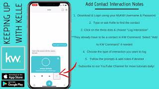 Keeping up with Kelle | Add Contact Interaction Notes
