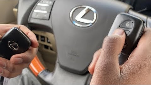 2012 Lexus Rx350 remote programming part2