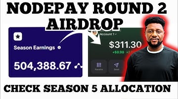 NodePay Airdrop Season 6 Claim - Convert Points To Tokens
