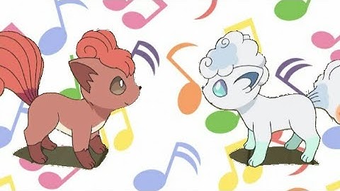 Vuplix and Alolan Vulpix AMV~fight song~[for zendaye love 765]