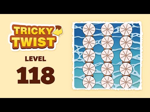 Tricky Twist Puzzle Level 118 Solution Walkthrough