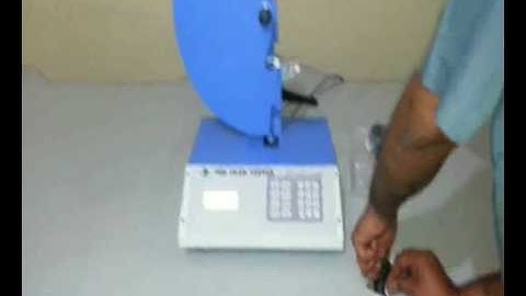 JSR 111 B Tearing Resistance Tester