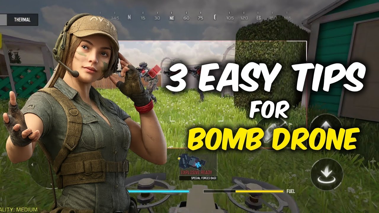 How to Use Bomb Drone in COD Mobile - YouTube