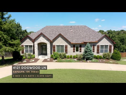 4121 Dogwood Ln, Sapulpa, OK home video tour