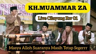 Kh Muammar Za Luar Biasa Nafas Panjang,Suaranya Masih Tetap Terjaga ||Cilayung Jatinangor 2018