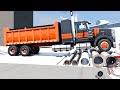 BeamNG Drive - T83s Dump Truck Suspension Test