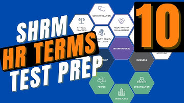 SHRM - HR Terms Explained - SHRM CP & SCP - Part 10
