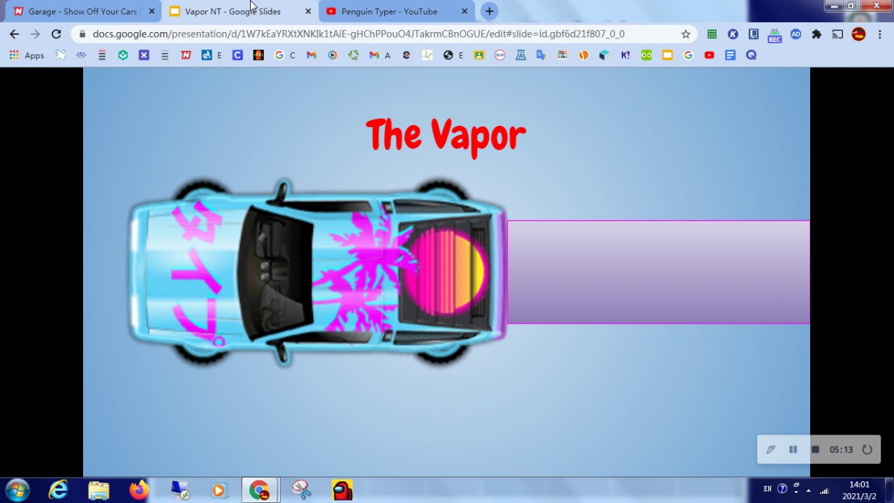 Nitro Type VAPOR Car Review!