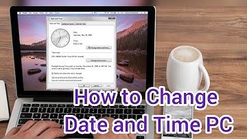 របៀបដូរម៉ោង និងថ្ងៃខែឆ្នាំឱ្យត្រូវតាមតំបន់លើកុំព្យូទ័រ - How to Change Date and Time on PC