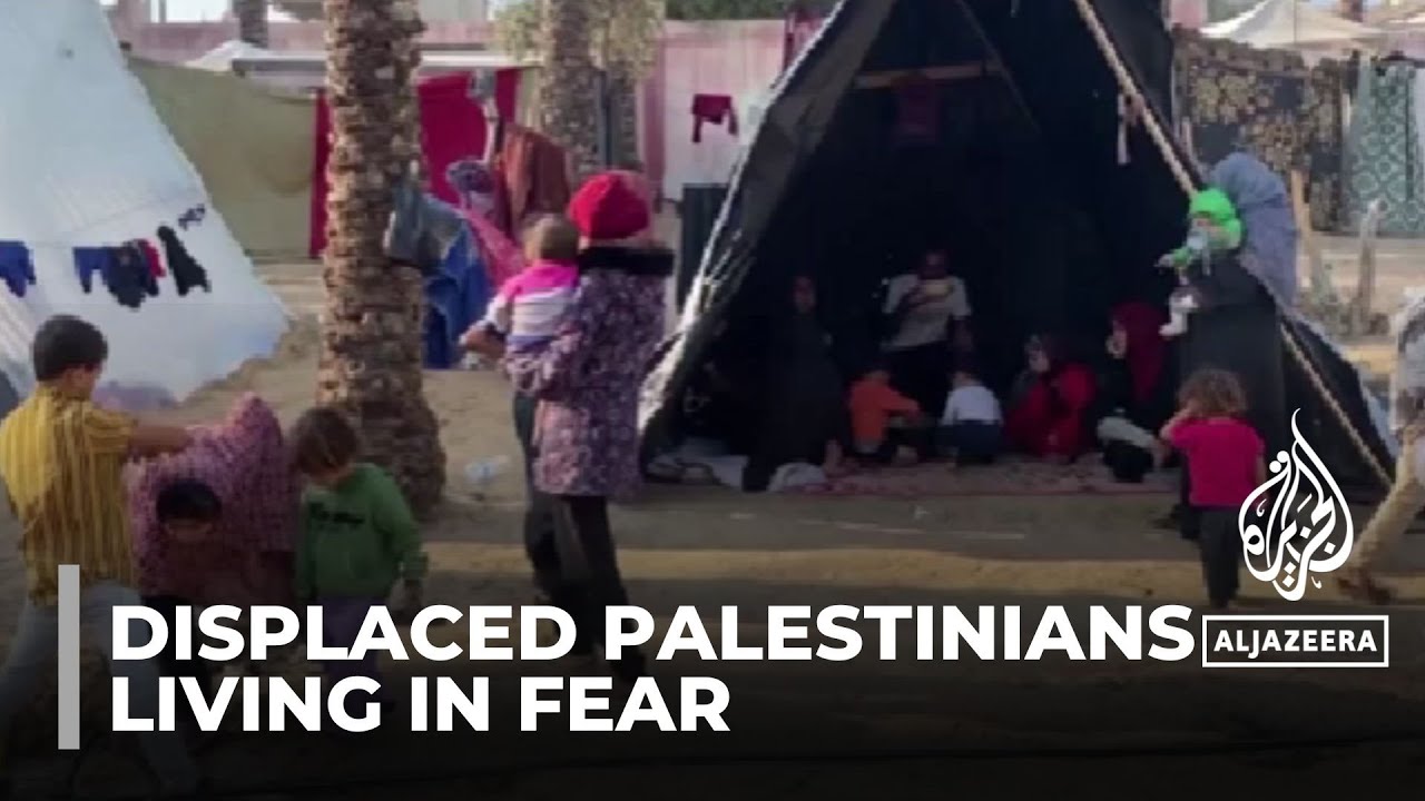 الفلسطينيون النازحون يعيشون في خوف: عائلات في غزة تُجبر على العودة إلى الشوارع