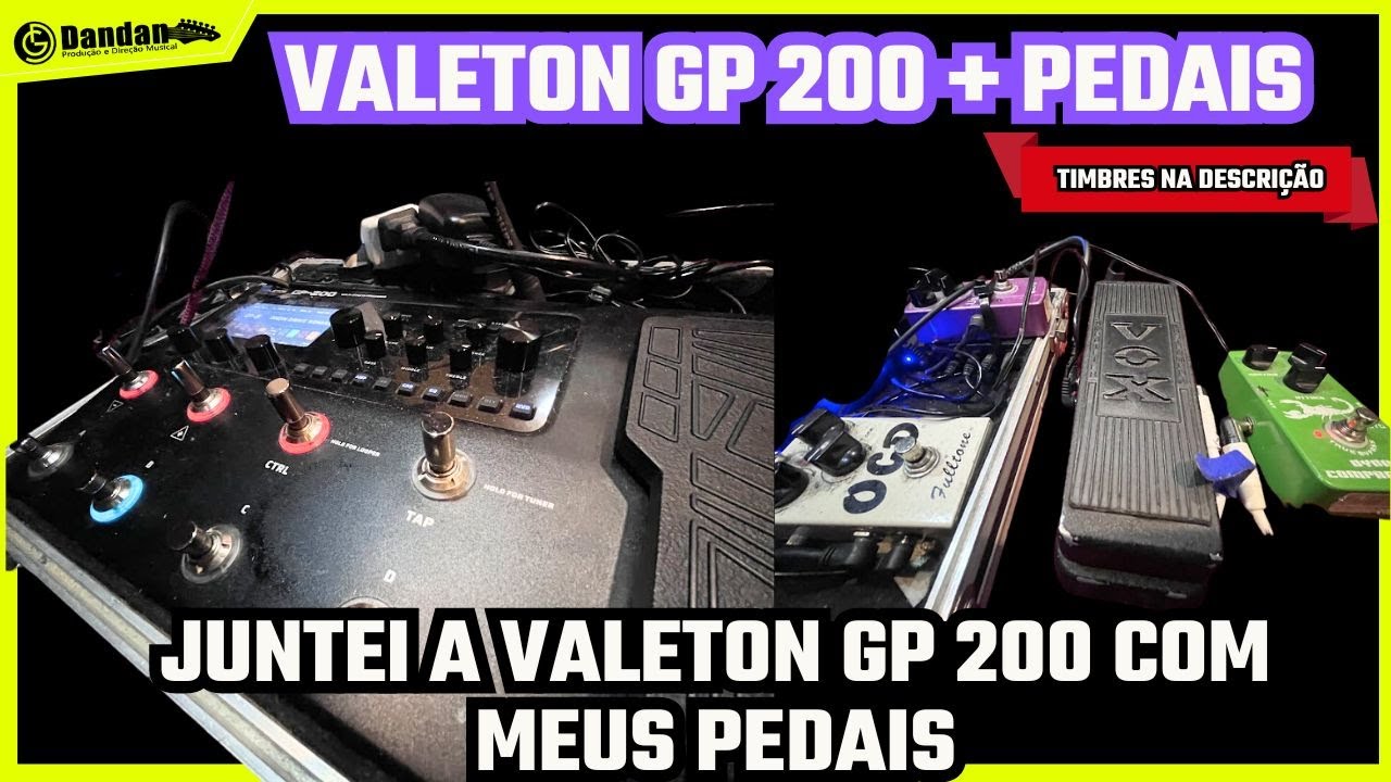Valeton gp 200 Pack de timbres e Dicas. Presets na descrição - YouTube