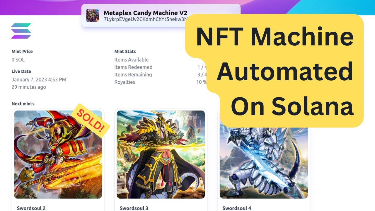 How to mint NFTs & deploy COLLECTION on Solana (Guide step by step for ...