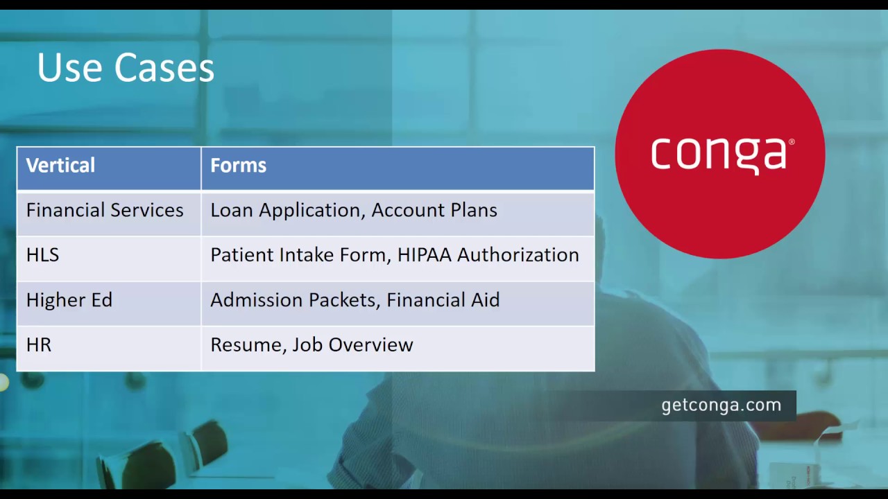 SMART Contract Creation in Salesforce Conga Composer + DocuSign Quick