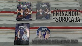 FERNANDO & SOROCABA | Acústico na Ópera de Arame (2011) - DVD   LUVA   ARTE INTERNA DA CAPA   CARD