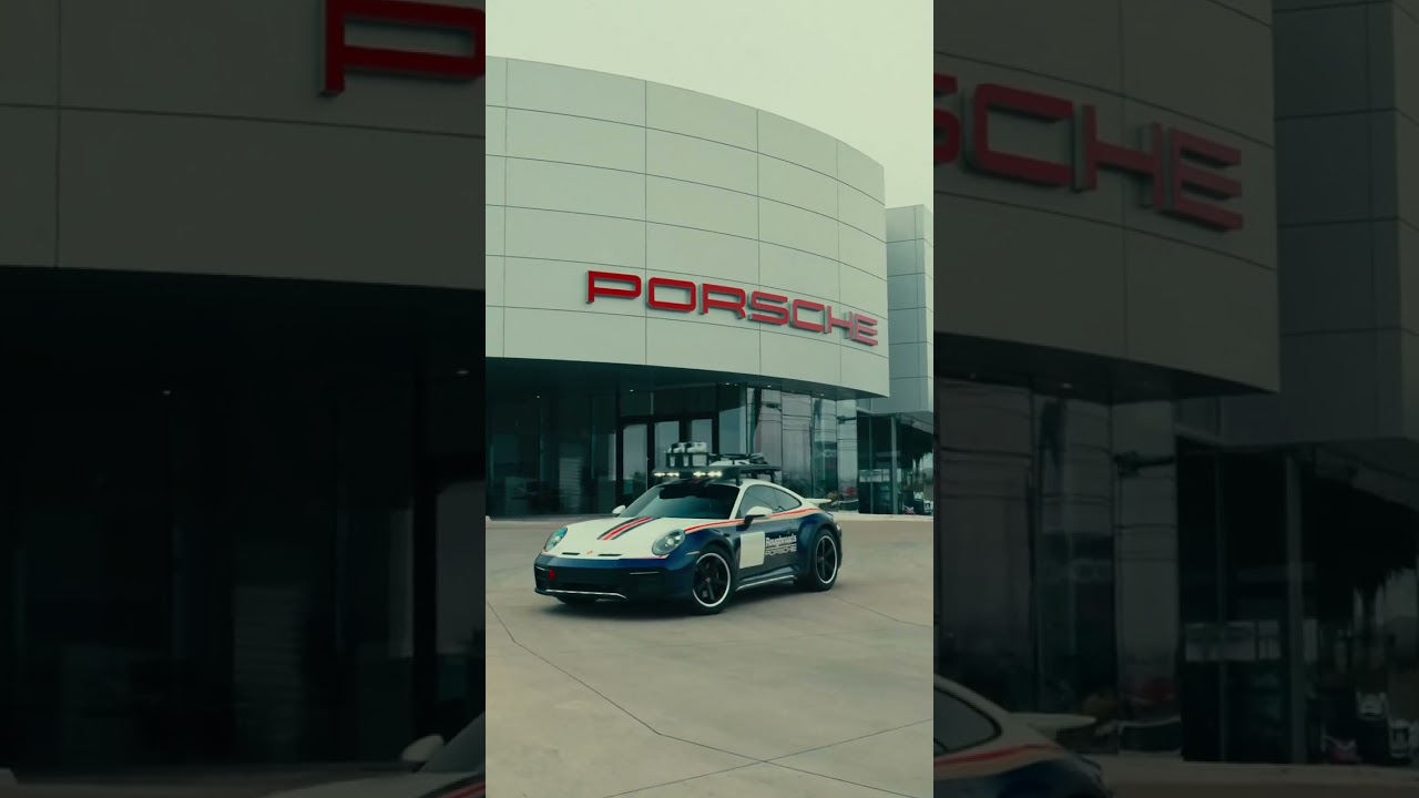 Dakar: Where off-road prowess meets Porsche performance.