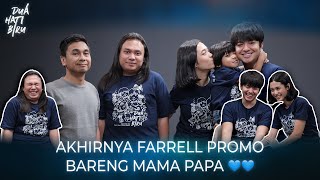 Farrell Ketemu Papa Dan Mama di Promo DUA HATI BIRU - Visit Raditya Dika