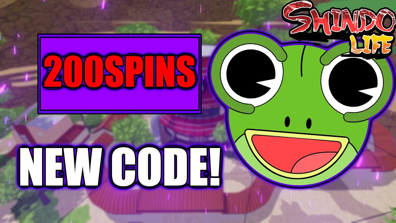 NOVOS CODES COM 200 SPINS NO SHINDO LIFE! 