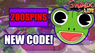 [200 SPINS] *NEW* SPIN CODE IN SHINDO LIFE | Shindo Life