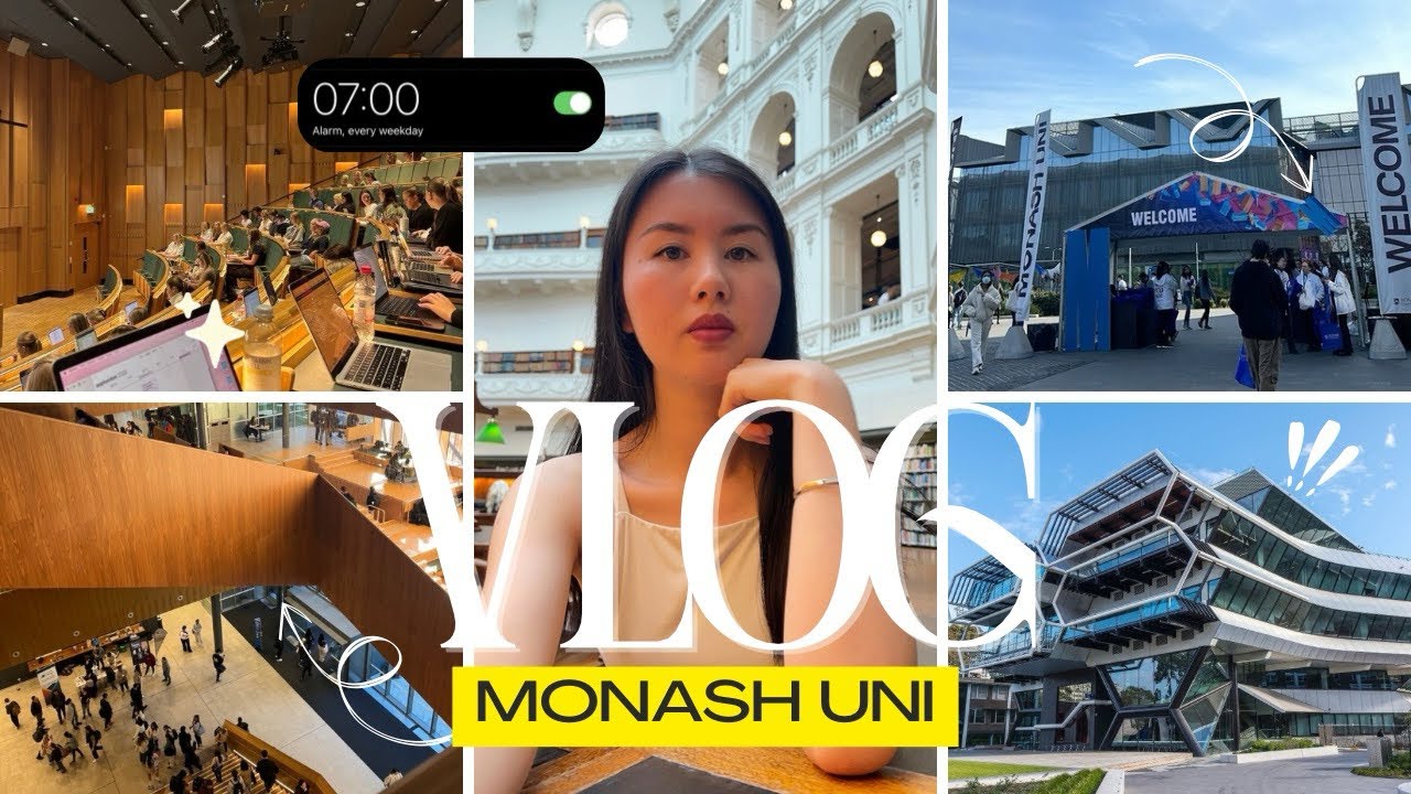 Monash Uni Vlog📝 | Productivity, Internships, Student Life & Clubs