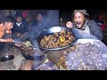 Himalayan buff fry party  himalayan life of nepal 