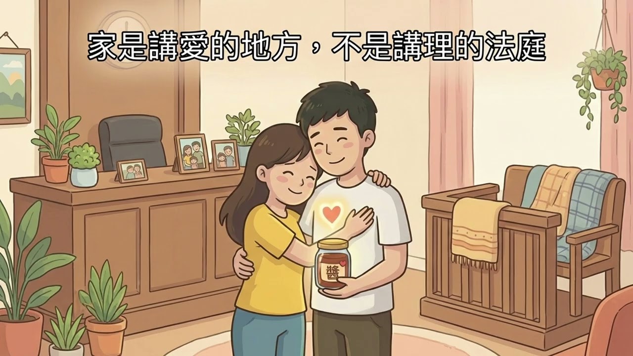 就醬過日子｜家是講愛的地方，不是講理的法庭
