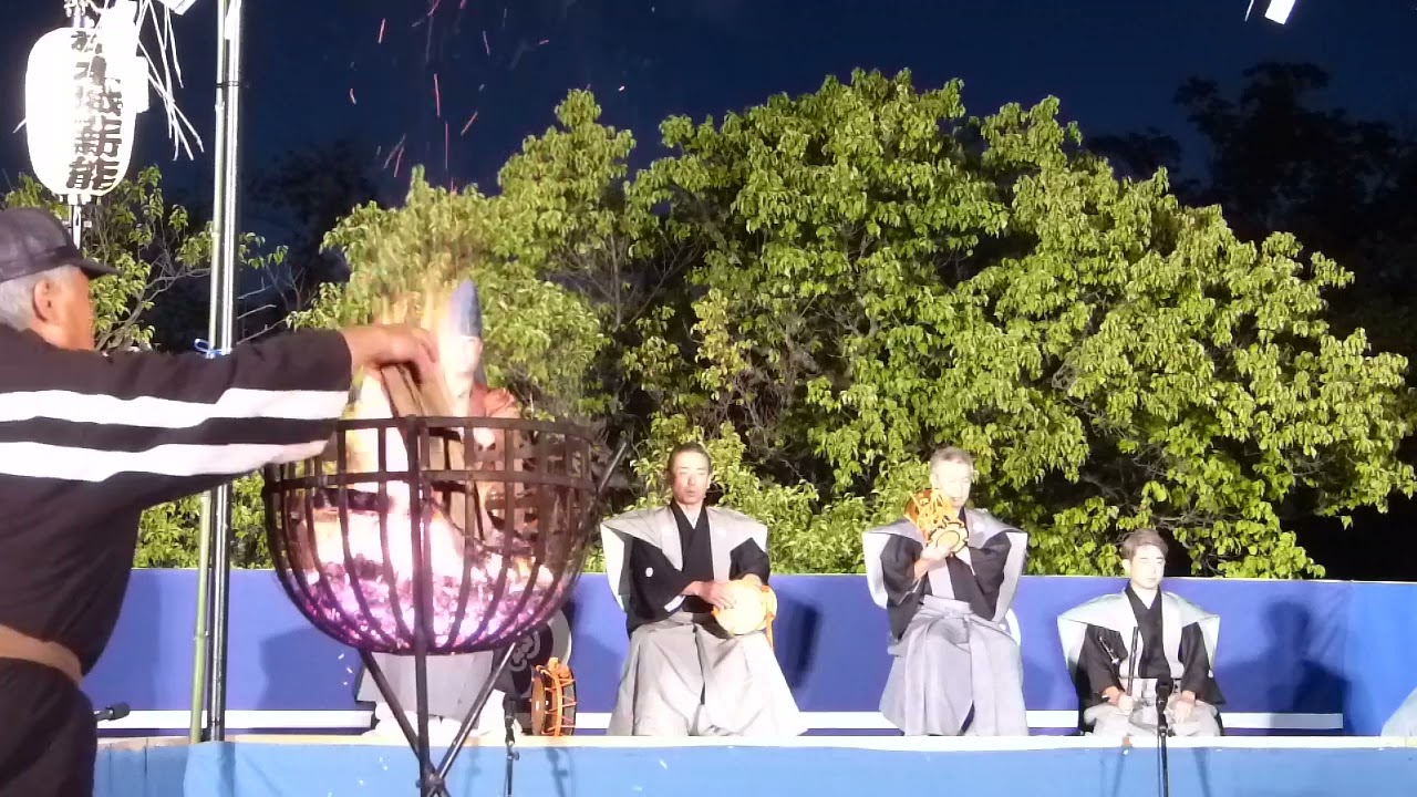 国宝松本城薪能 “熊坂” Ⅰ