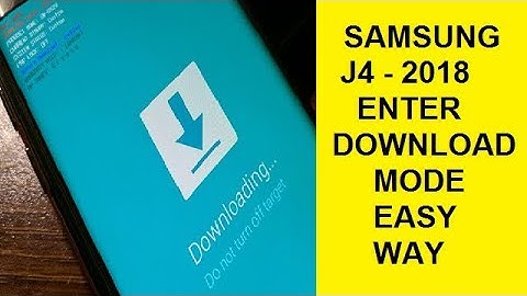How to enter odin mode/download mode samsung j4 sm-j400f easy step latest 2019
