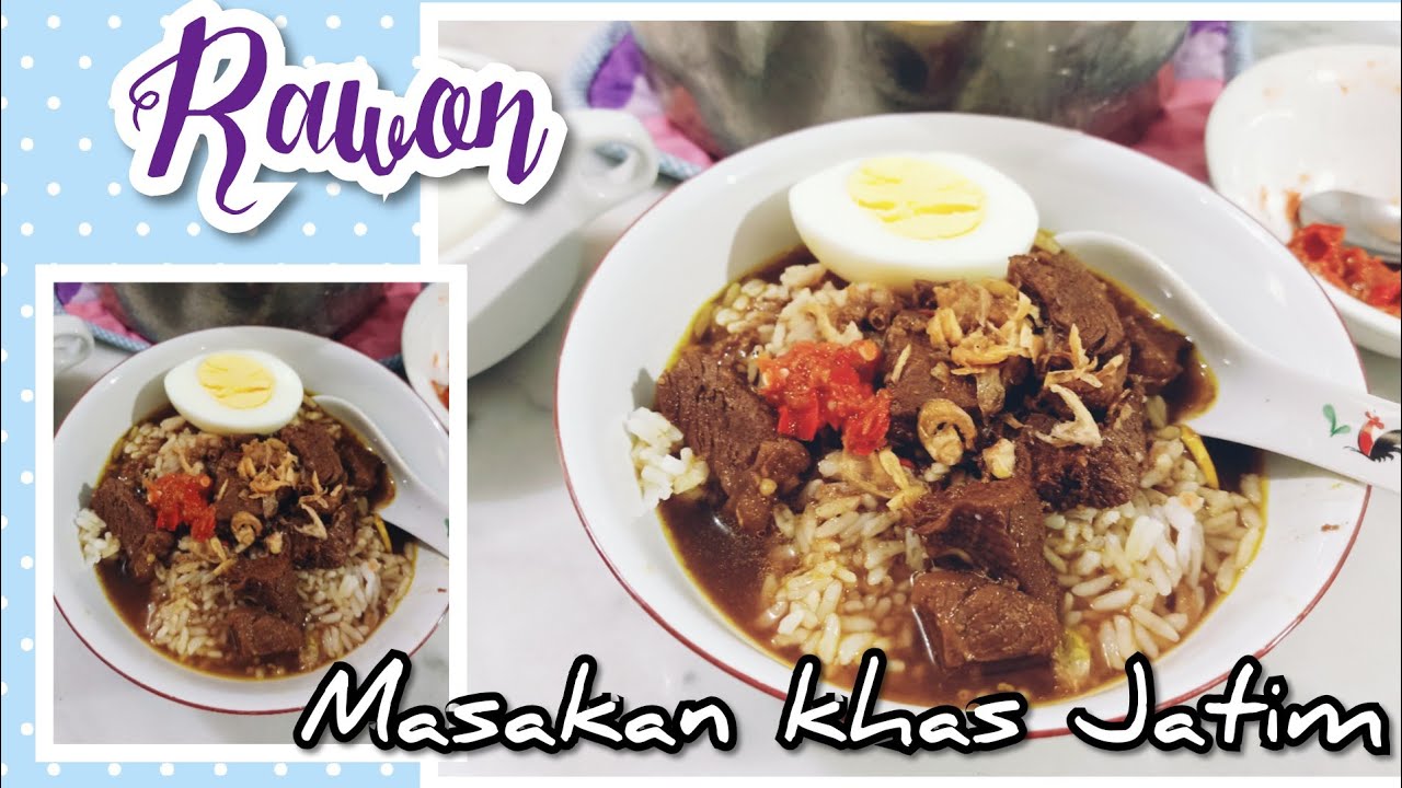 Resep Rawon ,masakan khas jatim yang enak banget ala dapurku 