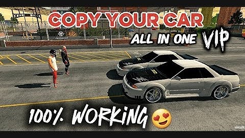 How copy car in version 4.9.5 V.I.P ❓