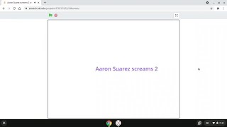 Aaron Suarez Screams 2