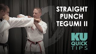 KU Quick Tips - Straight Punch Tegumi II