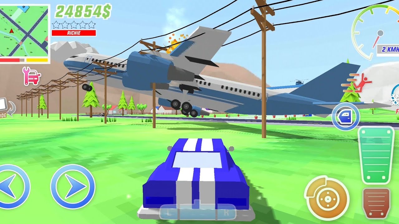 Dude Theft Wars Open World NEW UPDATE Flying Plane 634 Android