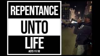 [ The Sound of Repentance Unto Life - Act 11:18 ] REDLIGHT DISTRICT , The Netherlands 🇳🇱