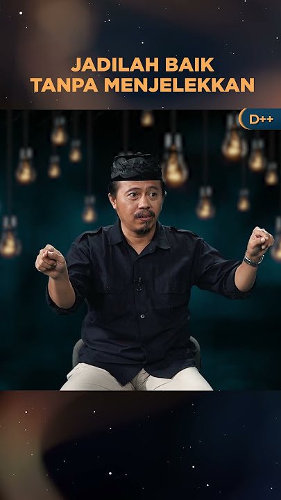 Menjelekkan Orang Lain Tak Akan Menambah Nilai Diri Kita| Candra Malik | Dialog Positif  #shorts