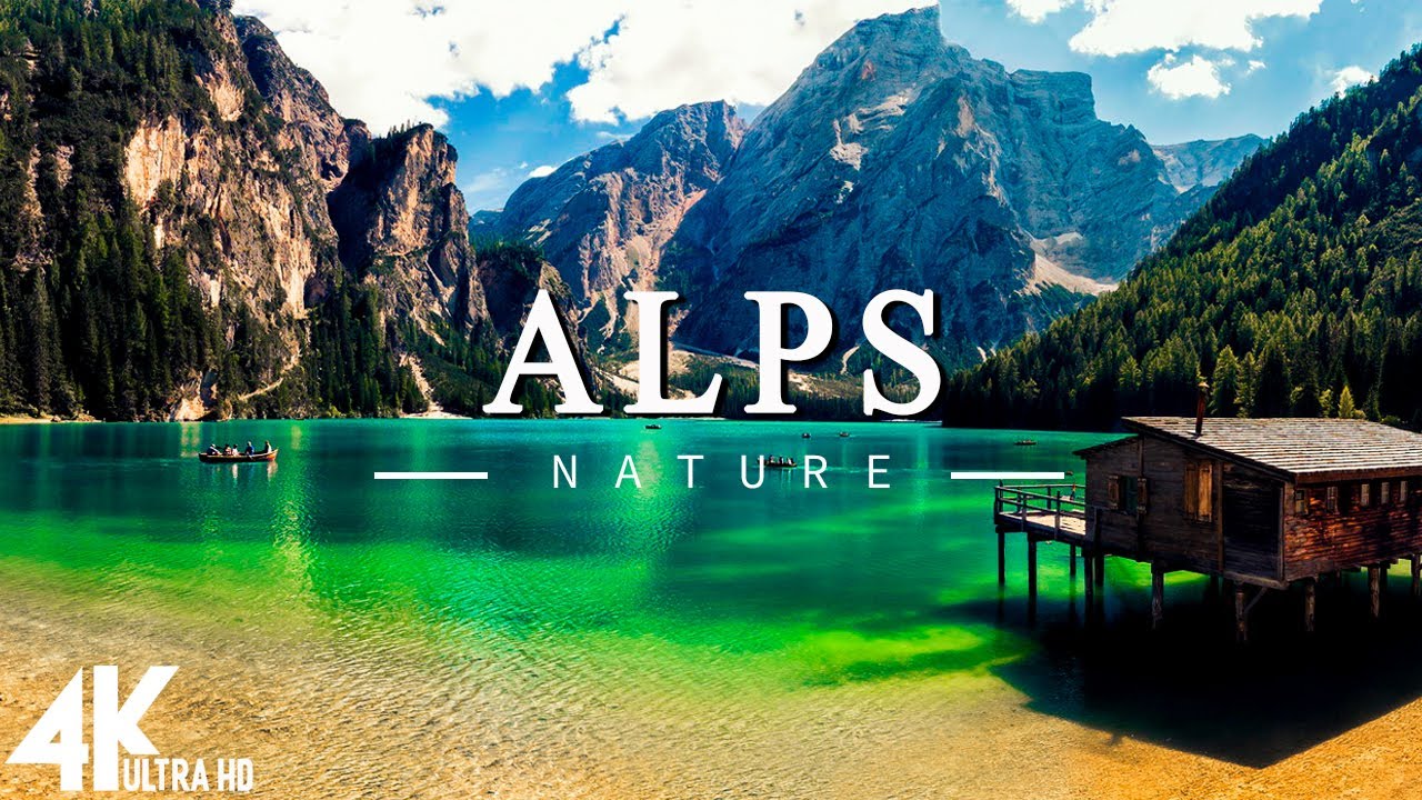 The Alps, AMAZING Beautiful Nature with Soothing Relaxing Music, 4k Ultra HD by Tim Janis