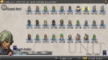 Tactics Ogre One Vision Build Guide