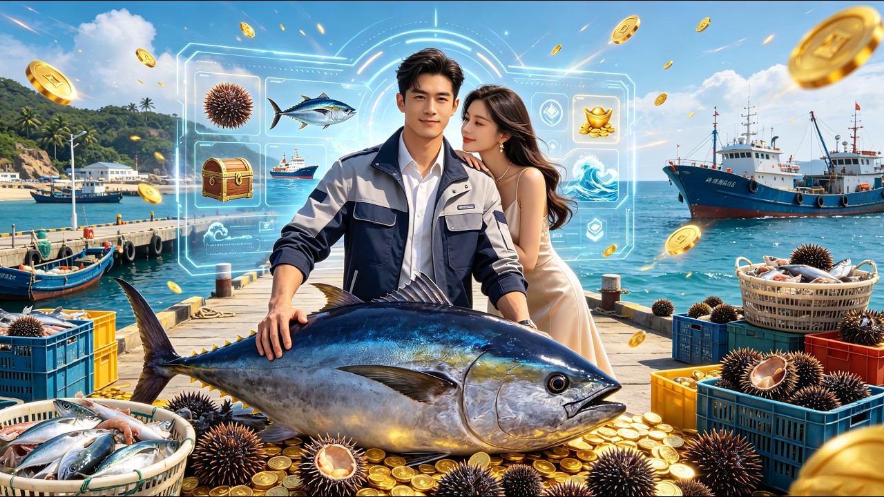 [Multi SUB] ｜他在海岛发现大量海胆狂赚海运暴富，七百斤蓝鳍金枪鱼一战成名！极品美女主动爬床求嫁！！#剧能充电站 #MiniDrama#精彩大陆短剧