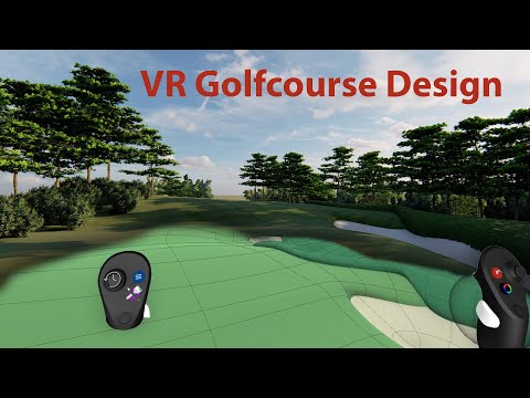 Virtual Reality Golf Course Design - Gravity Sketch Oculus