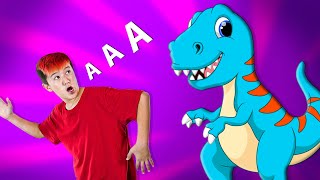 Dinosaur Game - Nursery Rhymes And Kids Songs | Max & Sofi Kinderwood