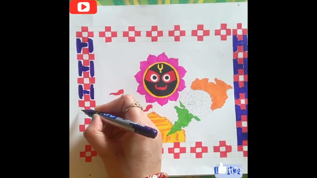 Utkal Divas drawing 