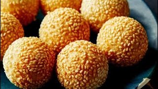 Sesame Balls Recipe | 5 Minutes Easy Sesame Balls Recipe By Food Formulas