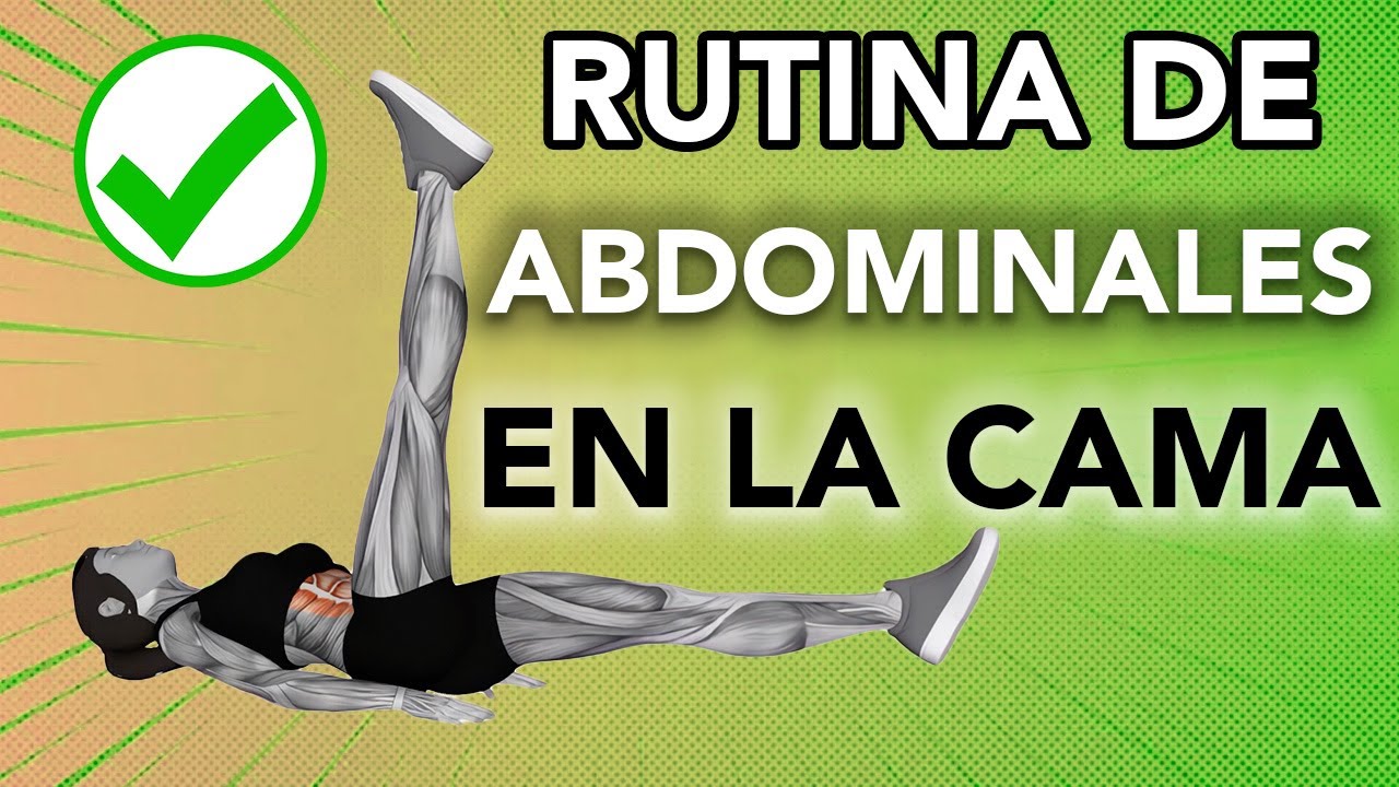 Rutina en la Cama 🔥 ¡Abdomen Plano en 2 Semanas! - YouTube