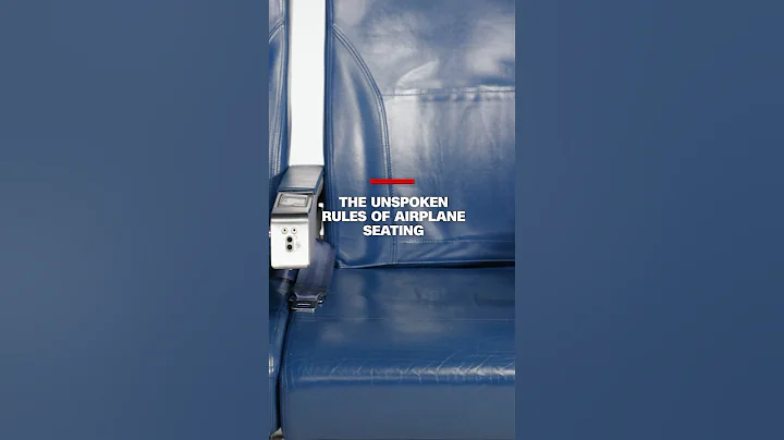 The unspoken rules of airplane seating